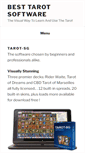 Mobile Screenshot of besttarotsoftware.com